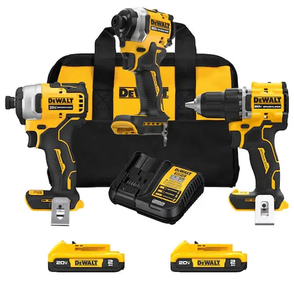 Kit DeWalt 3in1 Trapano+Avvitatore+Avvitatore ad impulsi